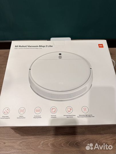 Робот пылесос xiaomi mi robot vacuum mop 2 lite
