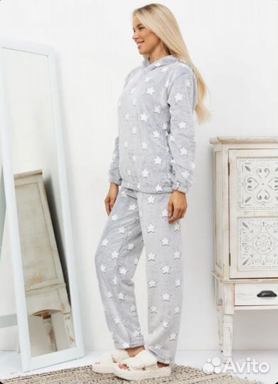 Пижама женская теплая