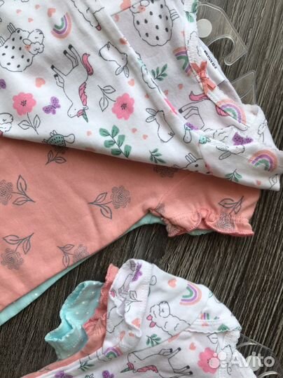 Набор боди Carters(сша), Newborn
