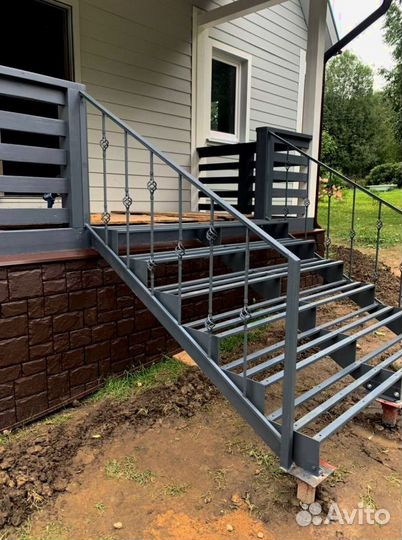 Изготовление металлоконструкций, лестниц