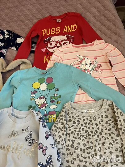 Пакет одежды на девочку 1-3 года