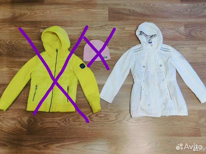 Одежда для девочки пакетом 134-140 см