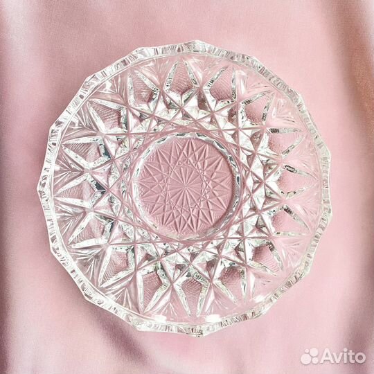 Розетки для варенья хрустальные СССР