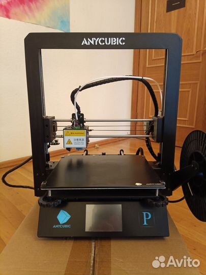 3D-принтер AnyCubic Mega Pro + лазер + пластик
