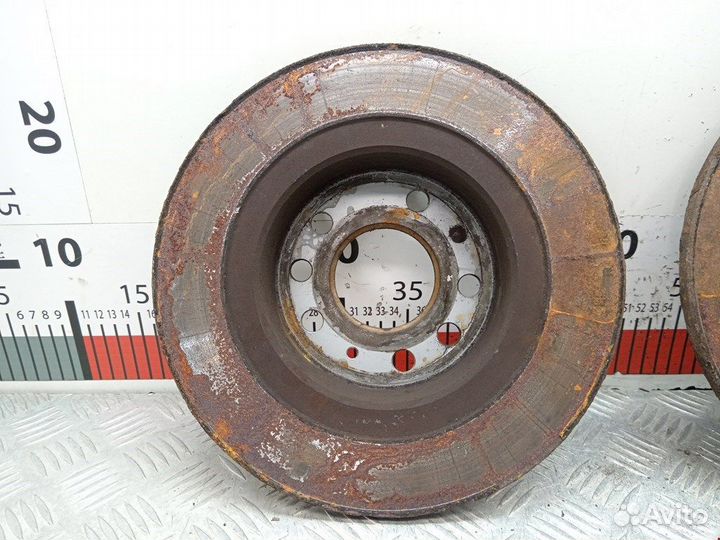 Диск тормозной задний для Opel Vectra C 93171848