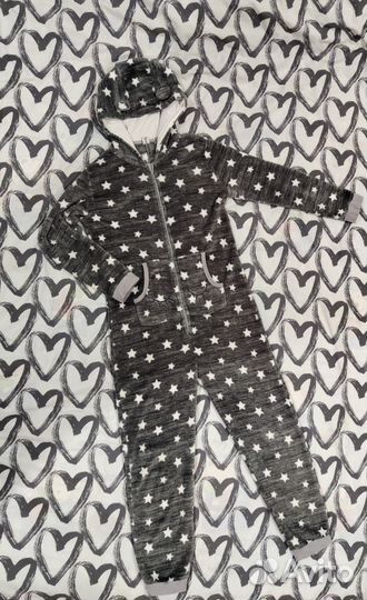 Кигуруми (тёплый комбинезон для дома) р. 146-152