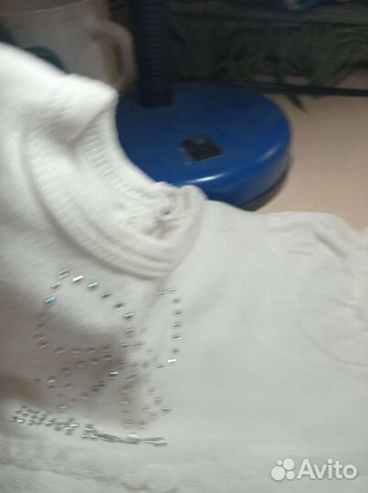 Платье белое на девочку 1 год