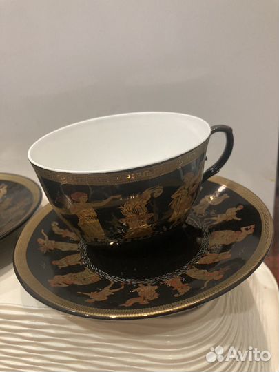 Набор чашек с блюдцами 2 шт