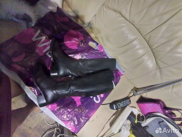 Зимние женские сапоги 37