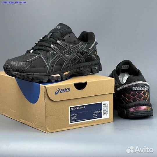 Кроссовки Asics Gel-Kahana 8 Black Gore-Tex (Арт.16486)