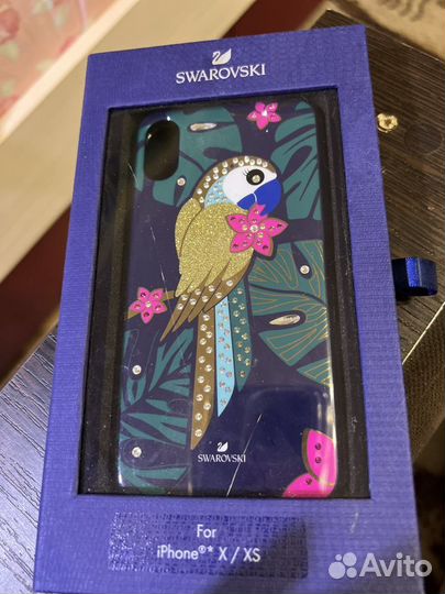 Чехол на iPhone Х/XS сваровски оригинал