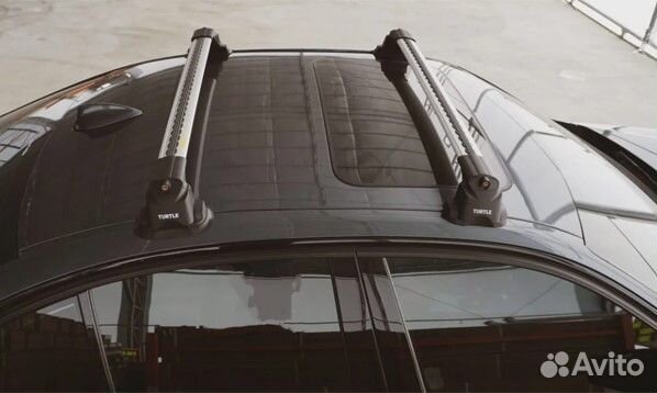 Багажник на крышу Turtle AIR 3 Plus, штатные ме