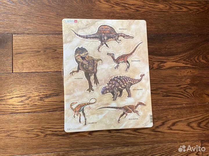 Пазлы новые - Larsen - 30 деталей