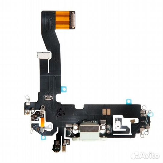 Шлейф с разъемом зарядки для Apple iPhone 12, зеле
