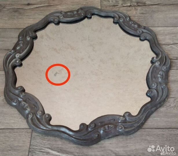 Зеркало старинное в раме