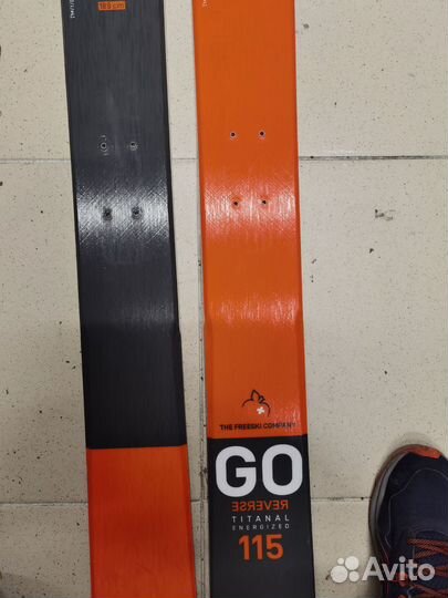 Горные лыжи фрирайд movement GO 115 reverse ti