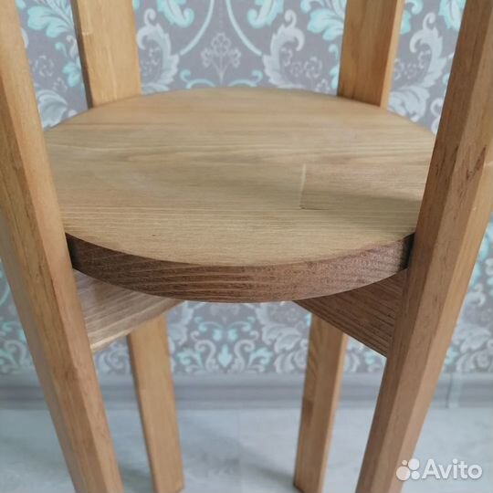 Подставка для цветов напольная деревянная