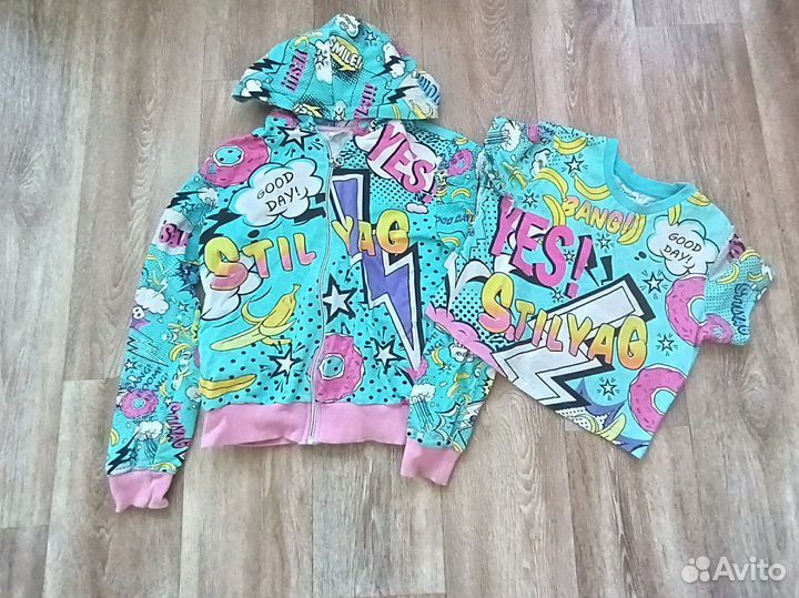 Пакет вещей на девочку рост 134 140