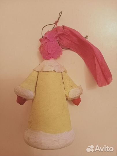 Ёлочная игрушка. ссср.Ватная