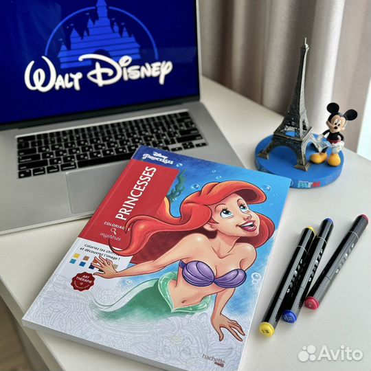 Раскраска по номерам Дисней (Disney) Принцессы