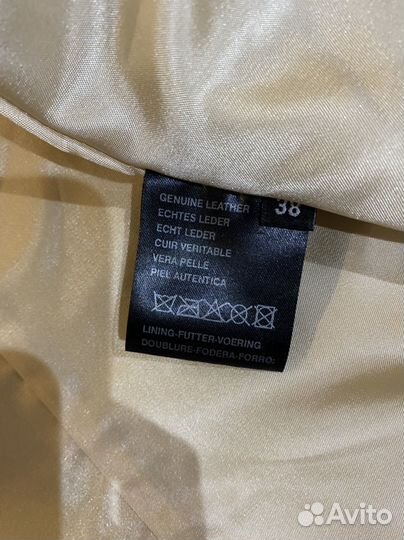 Куртка пиджак женская из натуральной кожи cetini