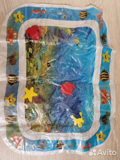 Развивающий водный коврик новый