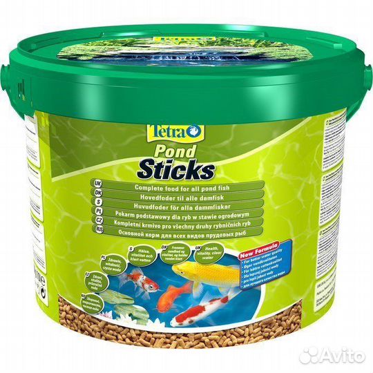 Tetra pond sticks корм для прудовых рыб 10л