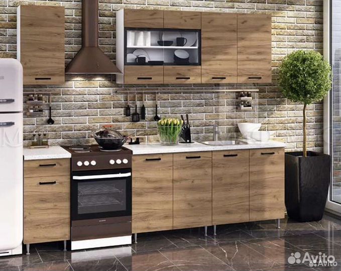 Кухня 2 метра со столешницей