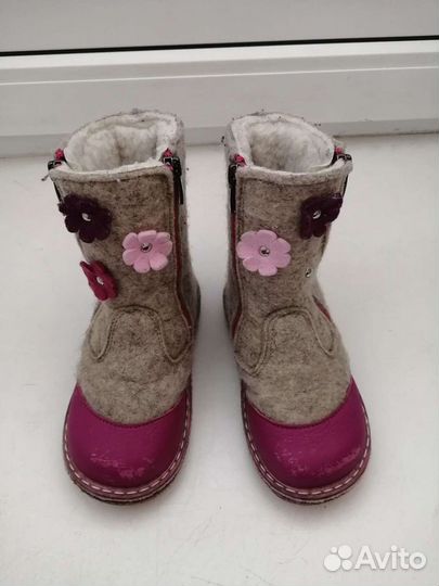 Сапоги для девочки 27 размер