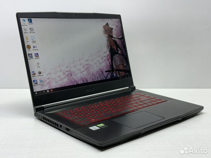 Игровой MSI RTX 3060 I7-10750H 144Hz