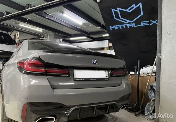 Спойлер BMW G30 карбон M performance