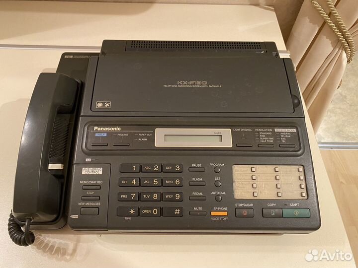 Факс panasonic kx-f130