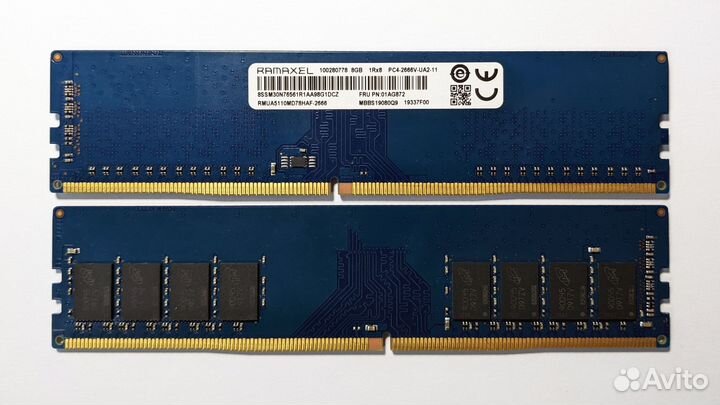 Модули памяти для Пк 4Гб / 8Гб / 16Гб DDR4 Dimm