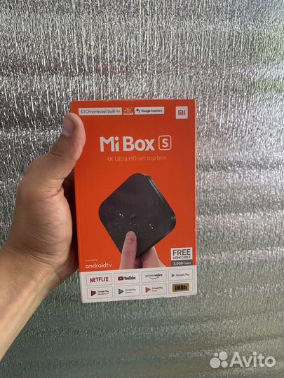 Тв приставка xiaomi mi box s