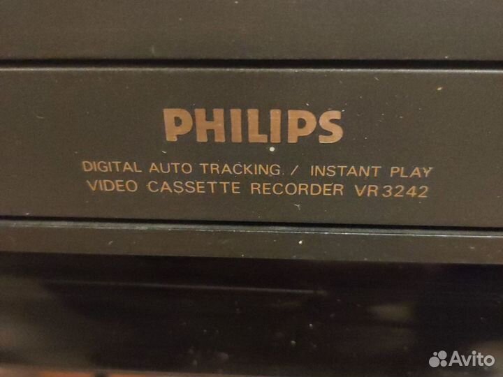 Видеомагнитофон philips vr3242/95