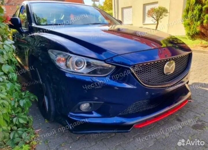 Сплиттер губа Mazda 6 gj