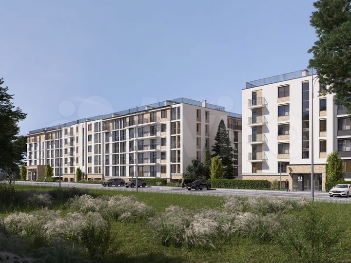 2-к. квартира, 58,3 м², 1/5 эт.