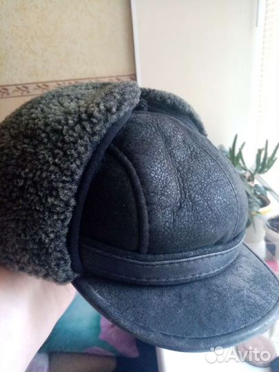Меховая мужская кепка