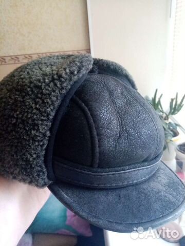 Меховая мужская кепка