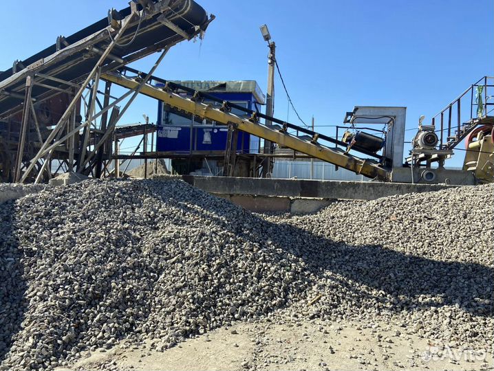 Щебень для дренажа, бетона