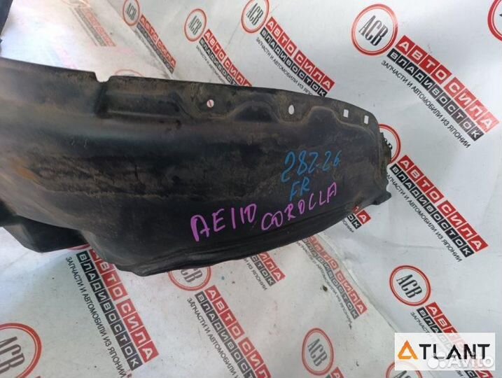 Подкрылок передний правый toyota corolla