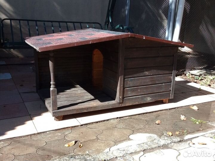 Будка для собаки утепленная