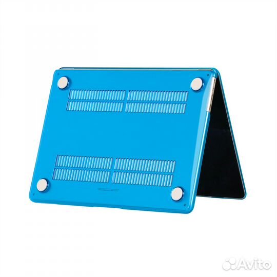 Чехол для MacBook Air 11 2011-2015 глянец голубой