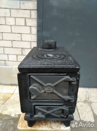 Печь буржуйка чугунная
