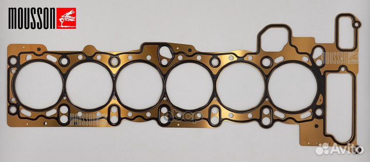 Прокладка ГБЦ BMW 2,5 M54B25 металл Mousson