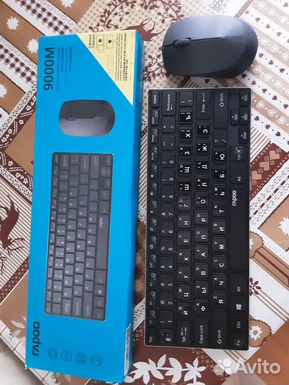 Клавиатура и Мышь Rapoo 9000 M
