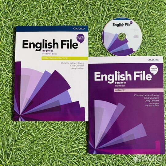 English file 4th edition Beginner. Комплект