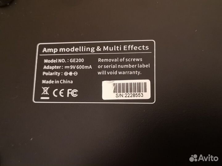 Mooer ge200 с залитыми импульсами