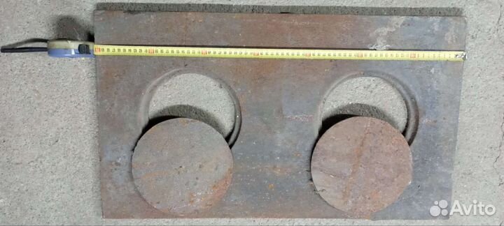 Плита печная чугунная