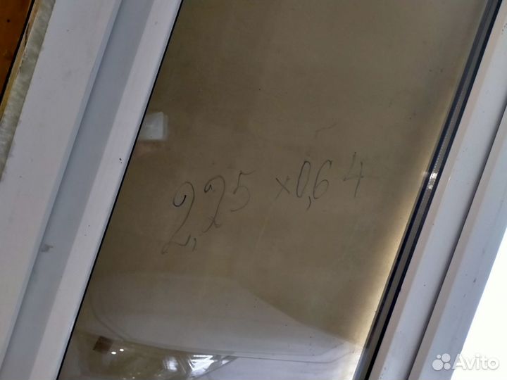 Дверь пластиковая на лоджию